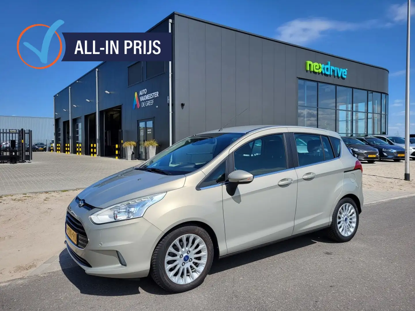 Ford B-Max 1.6 TI-VCT 105 pk Automaat Titanium Camera Gris - 1
