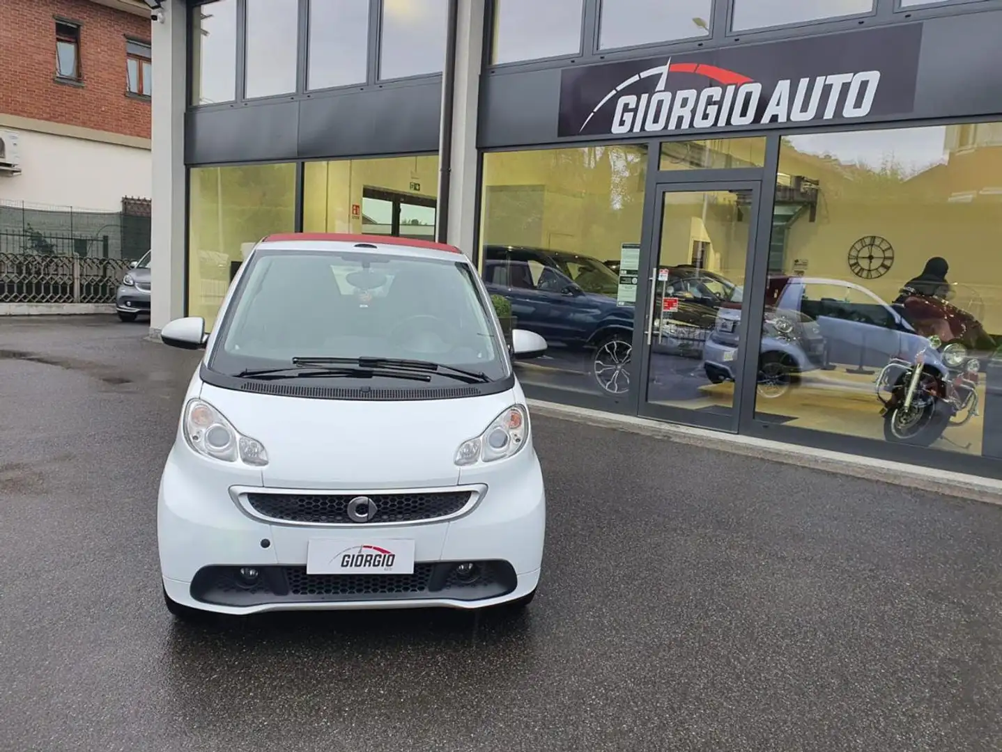 smart forTwo 1000 52 kW MHD cabrio passion Weiß - 1