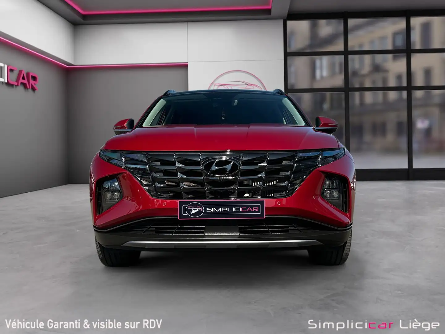 Hyundai TUCSON Tucson 1.6 T-GDi MHEV *GARANTIE 12 MOIS* Rood - 2
