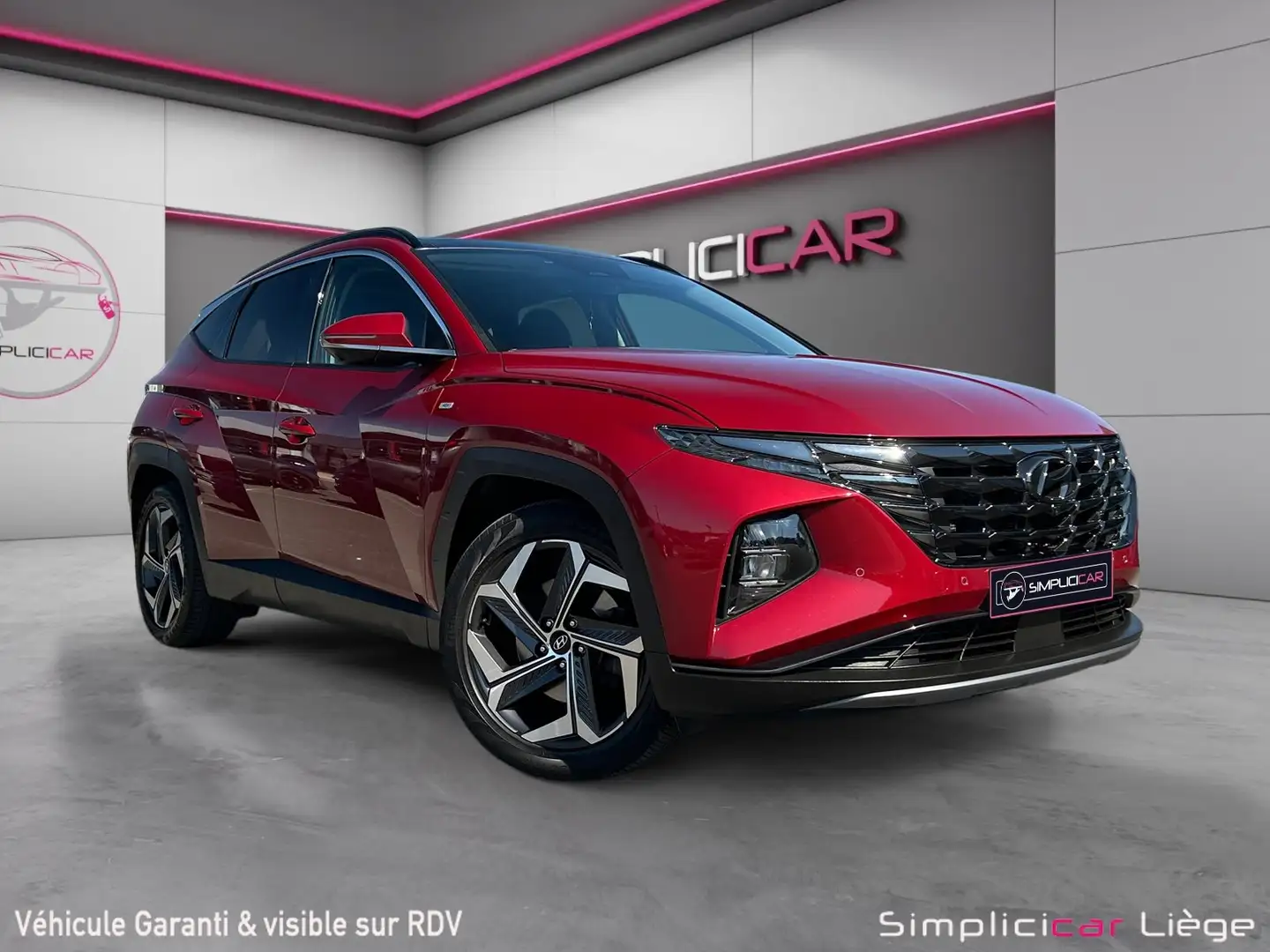 Hyundai TUCSON Tucson 1.6 T-GDi MHEV *GARANTIE 12 MOIS* Rood - 1