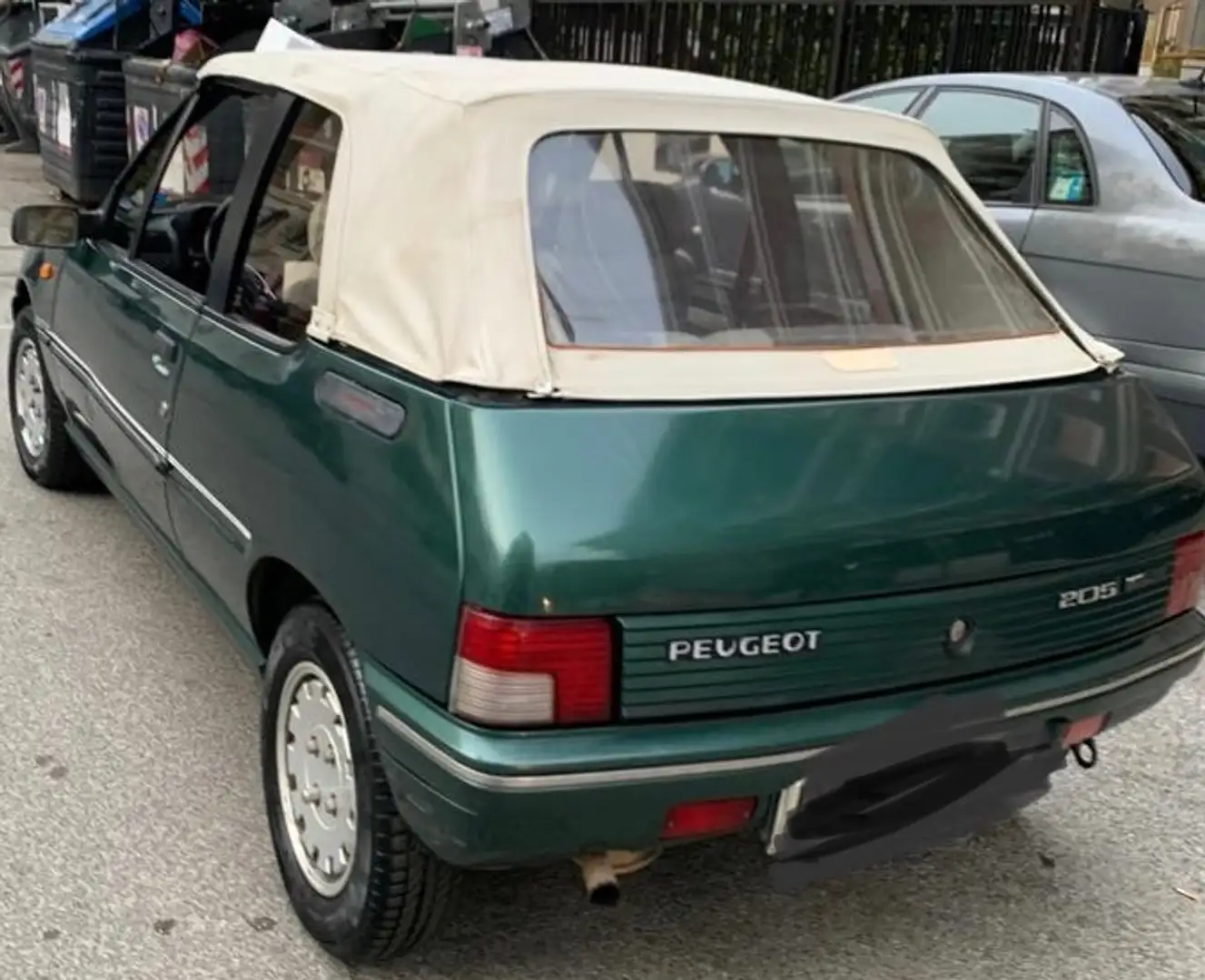 Peugeot 205 205 Cabrio 1.4 Roland Garros Зелений - 2