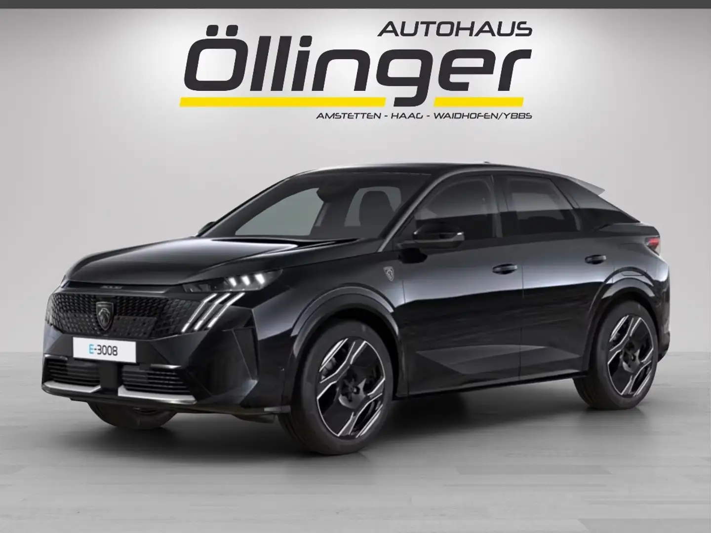 Peugeot 3008 Elektro 325 73kWh AWD Schwarz - 1