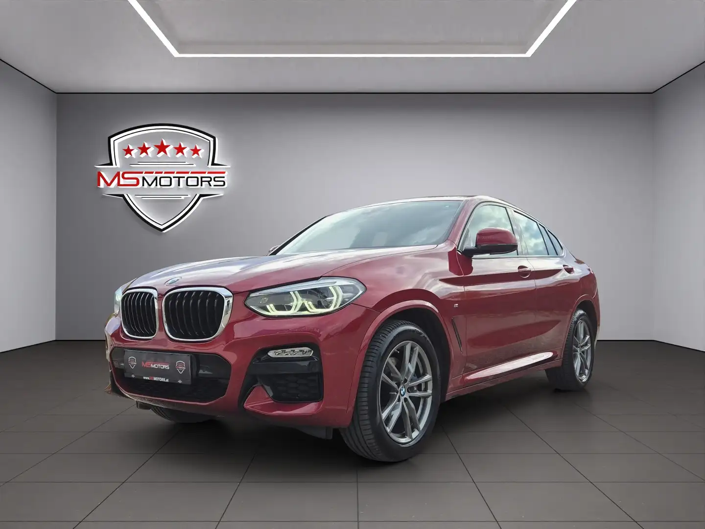 BMW X4 30d M Sport*HEAD UP*LEDER*RFK*KEYLESS*GARANTIE* Rouge - 1