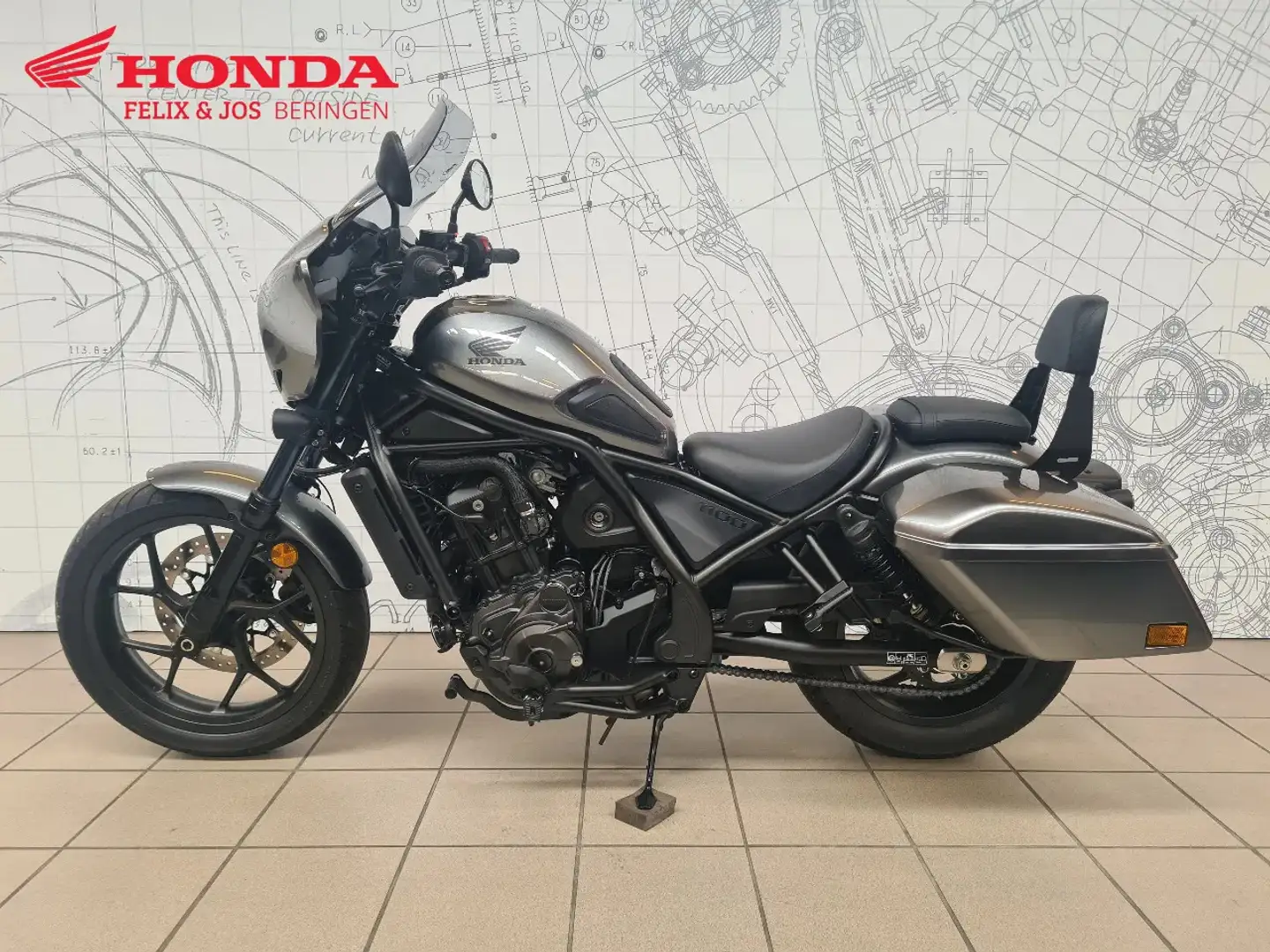 Honda CMX 1100 T Rebel Tour Gris - 2