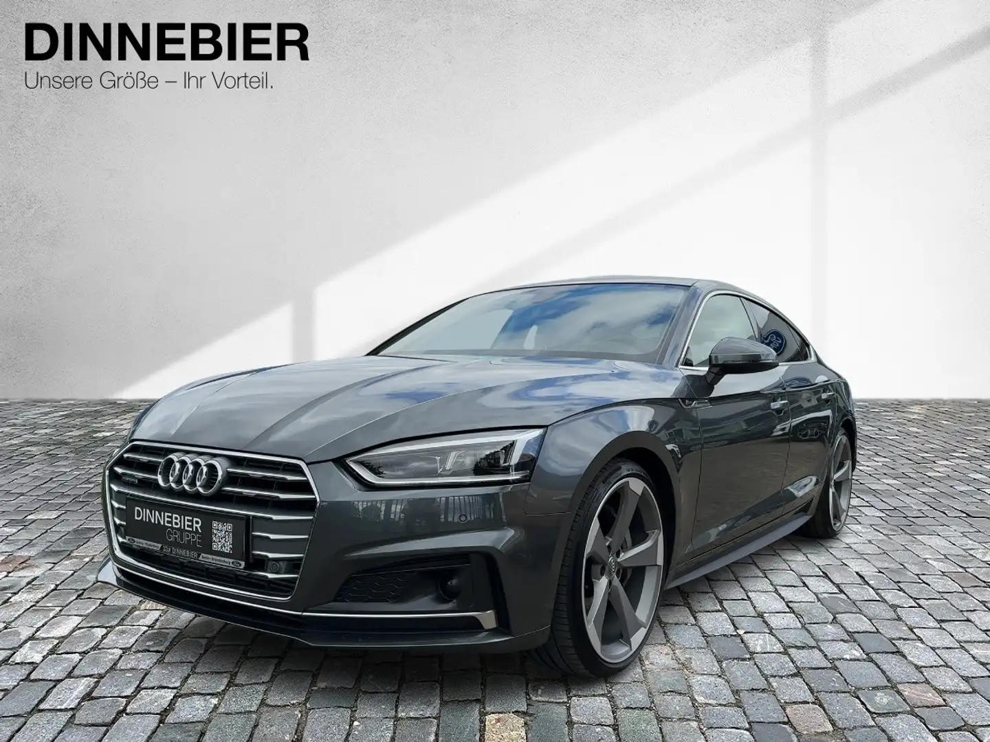 Audi A5 Sportback 50TDI quattro **S-Line/Pano/B&O** Grau - 2