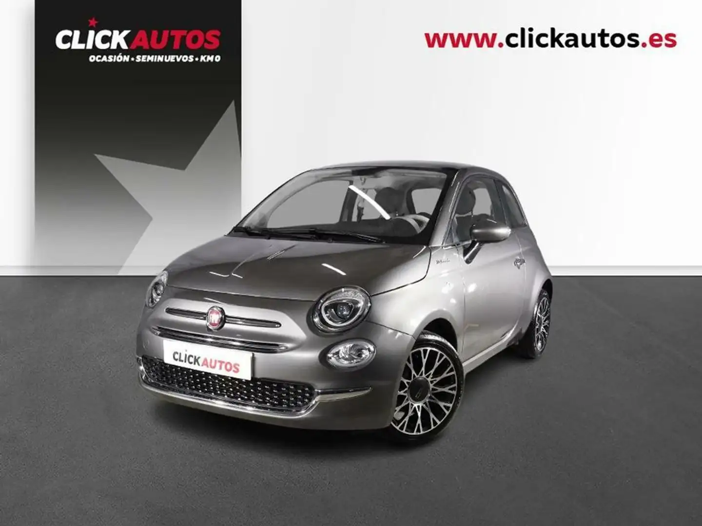 Fiat 500 1.0 Hybrid 70CV Dolcevita Gris - 1