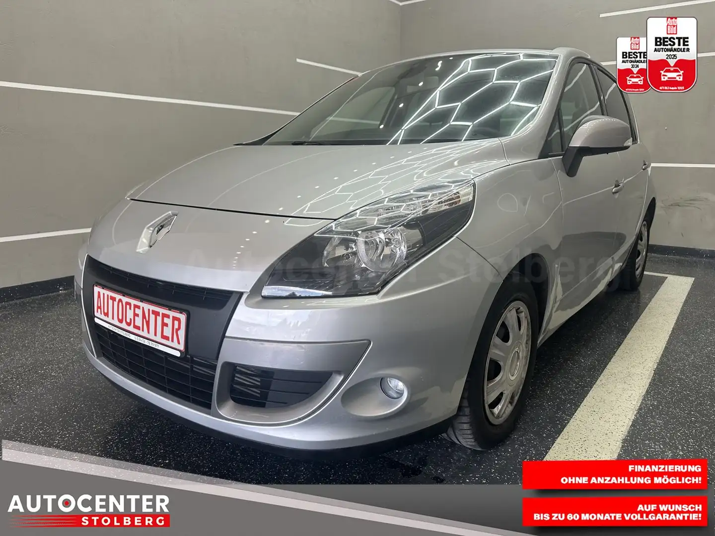 Renault Scenic Authentique "NAVI-AUTO-KLIMA-PDC-TÜV NEU" Silber - 1