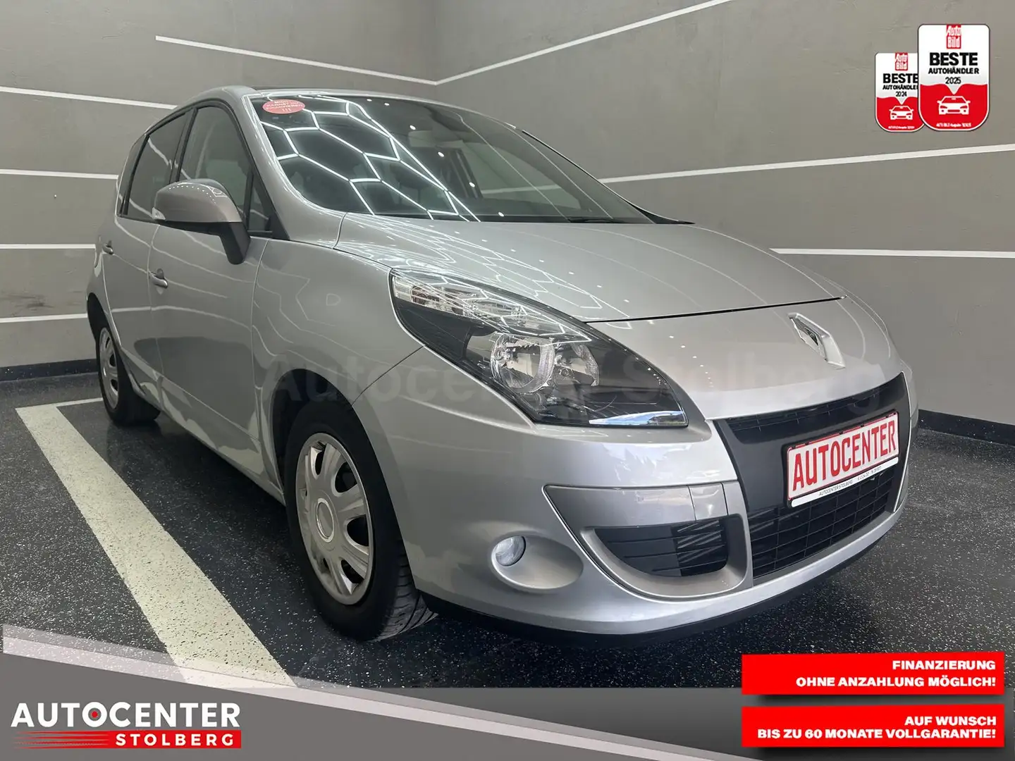 Renault Scenic Authentique "NAVI-AUTO-KLIMA-PDC-TÜV NEU" Silber - 2