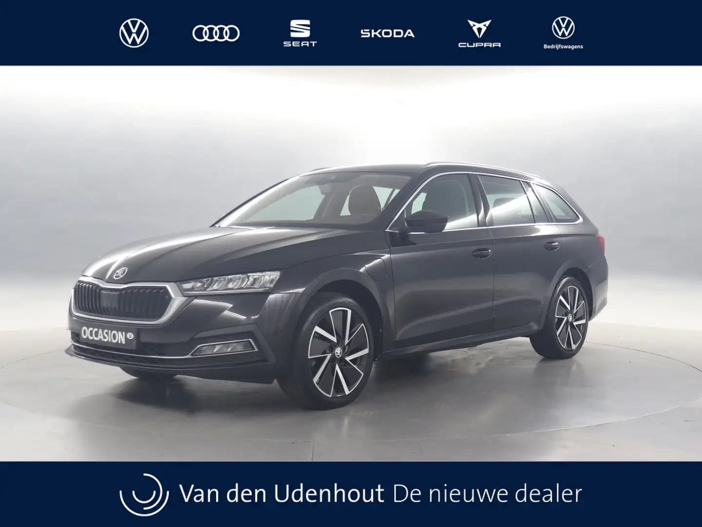 Skoda Octavia Combi 1.4 TSI iV 204pk PHEV Business Edition DSG / Zwart - 1