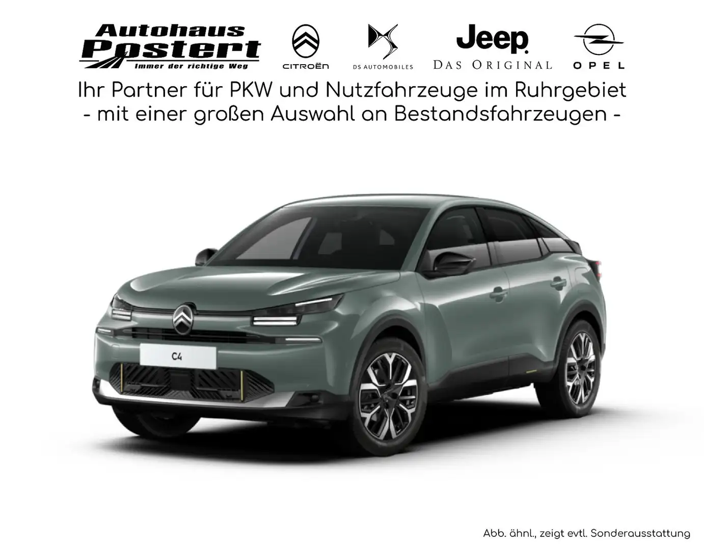 Citroen C4 Hybrid 145 S&S MAX*Sitzheizung* Grün - 1