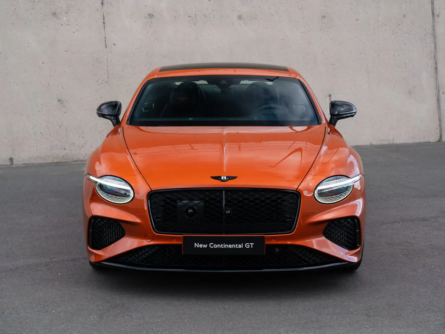 Bentley Continental GT Blackline Orange - 2