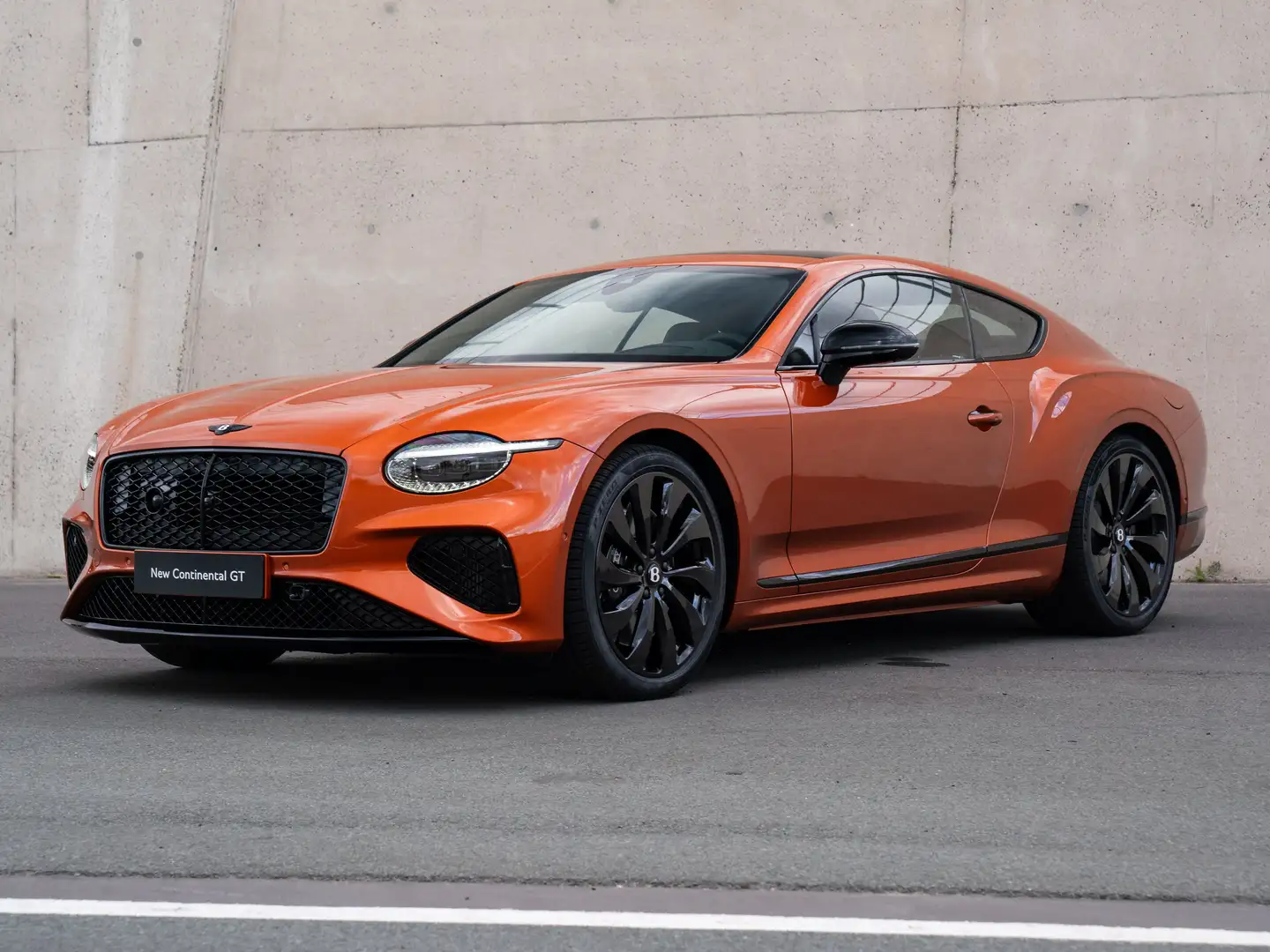 Bentley Continental GT Blackline Orange - 1