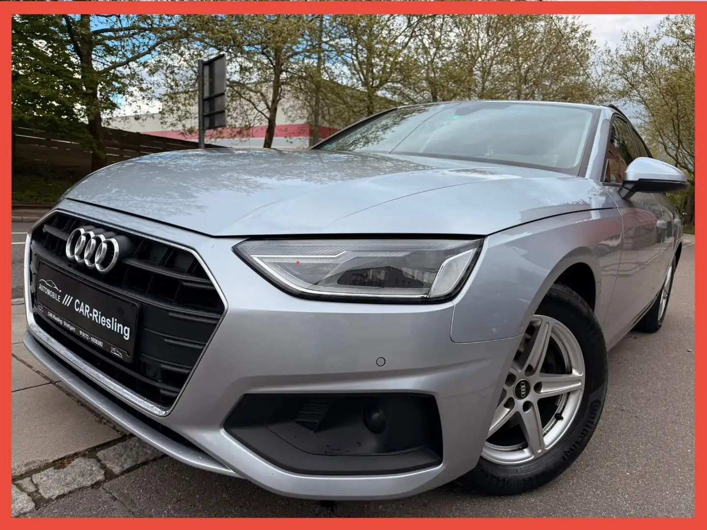 Audi A4 35 TDI/NAVI/AUTOMA/PDC/TEMPOMA/LED/DAB/I HAND Plateado - 1