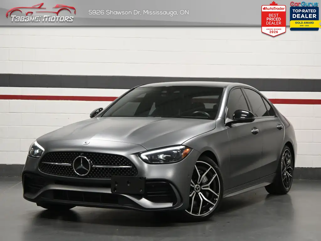 2023 Mercedes-Benz C-Class Sedan 300 4MATIC AMG Night 360CAM Sunroof Navigation Ad
