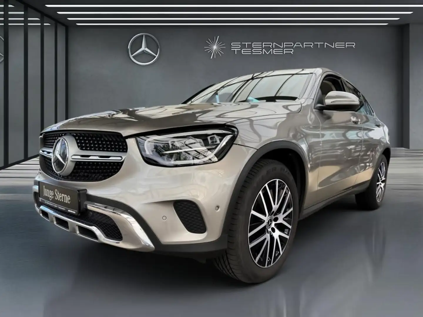 Mercedes-Benz GLC 220 d 4M Coupé AIRMATIC, Beige Int,Sitzklima Argento - 2
