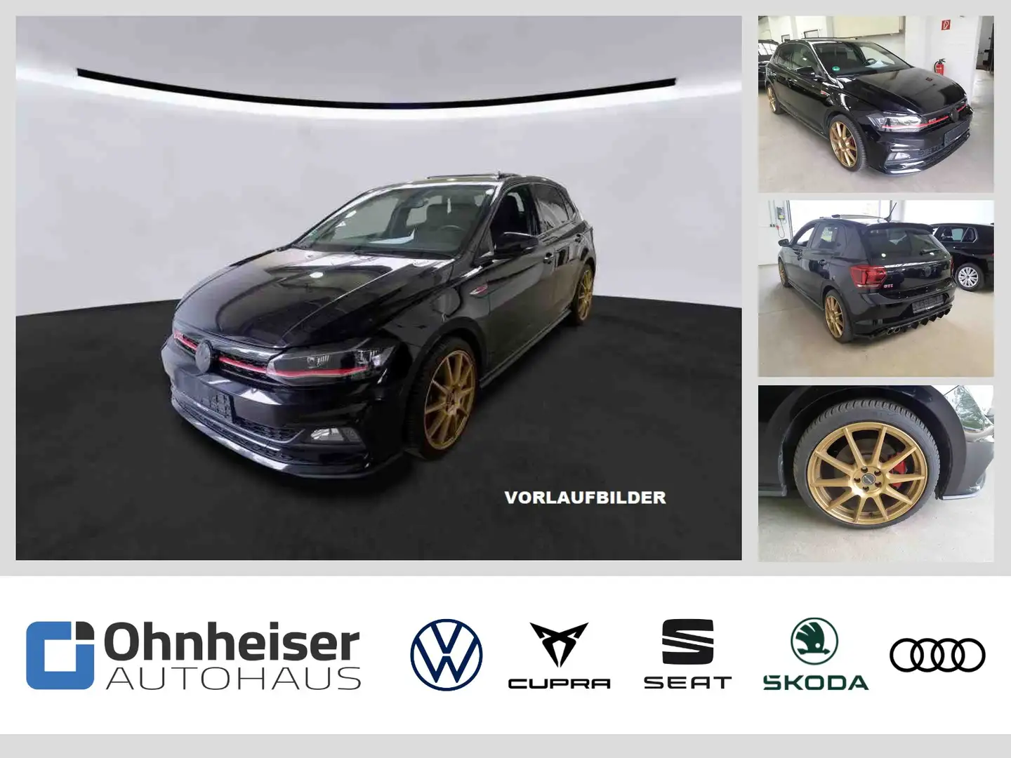 Volkswagen Polo GTI 2.0 TSI DSG ACC*LED*NAV*SHZ*dig.Cockpit N Noir - 1