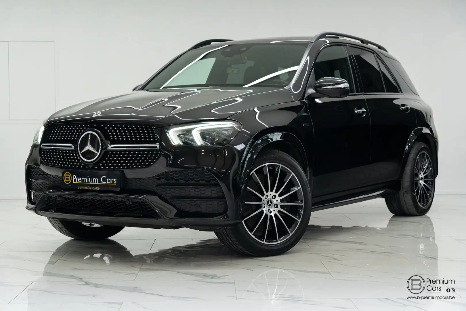 Mercedes-Benz GLE 350 de 4-Matic PHEV! AMG LINE! PANO, MEMORY, FULL! Чорний - 1