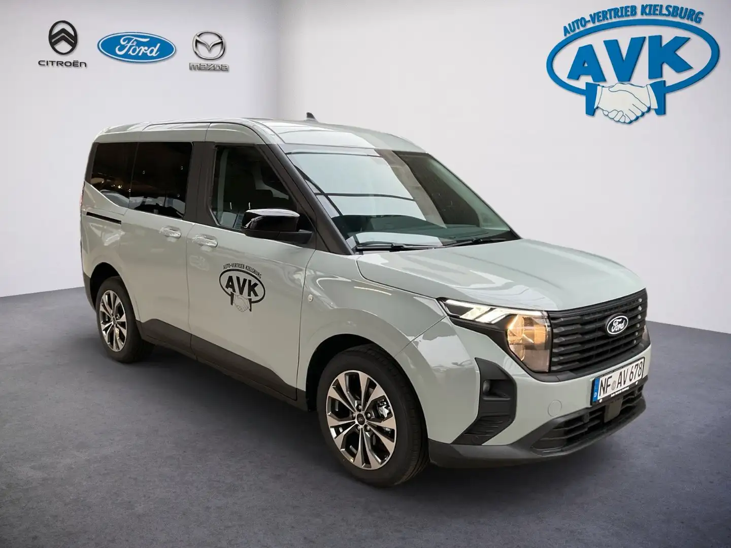 Ford Tourneo Courier Automatik mit AHK Grau - 1