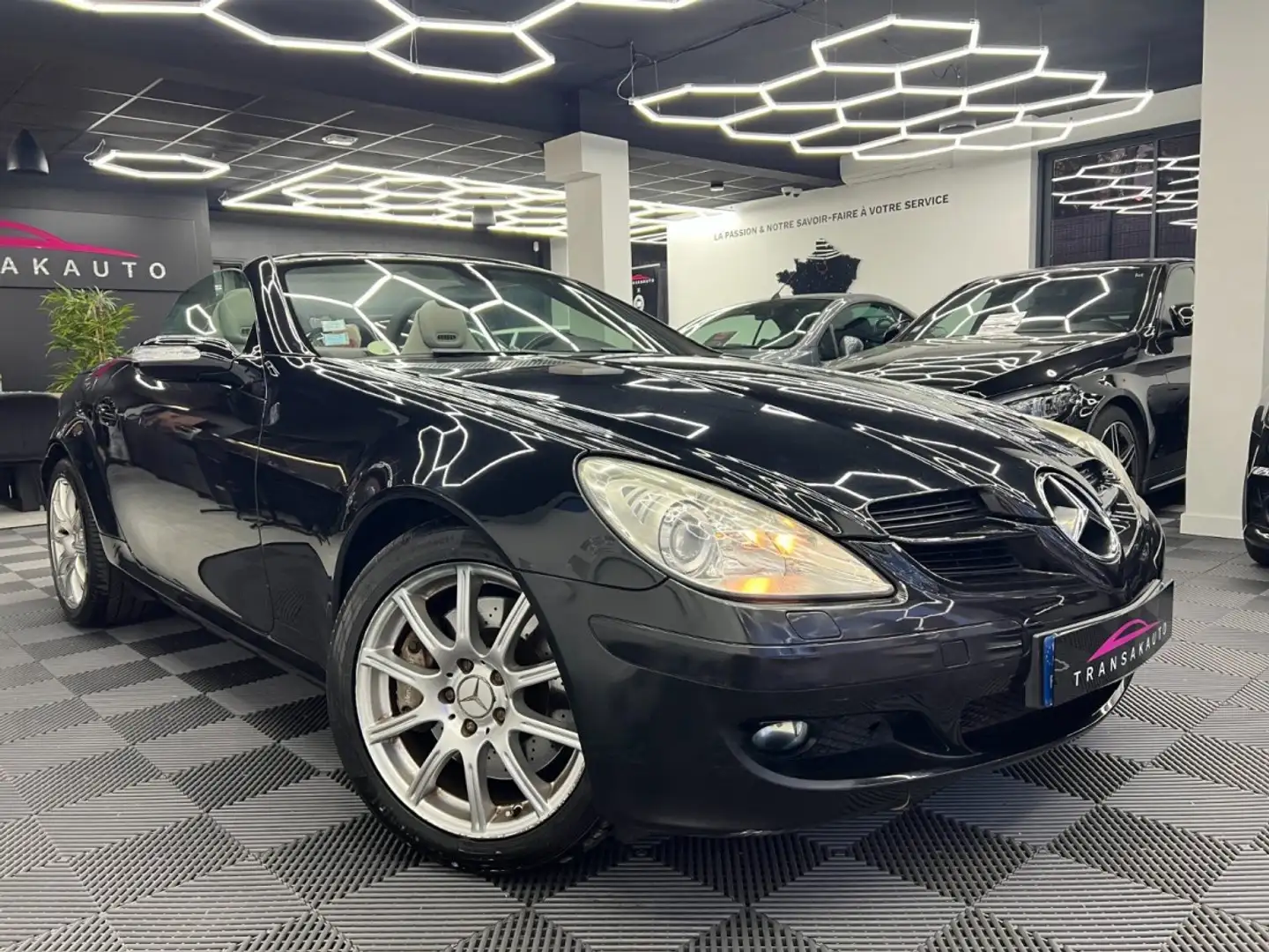 Mercedes-Benz SLK 350 - v6 boite automatique me main dernier entretien Schwarz - 1