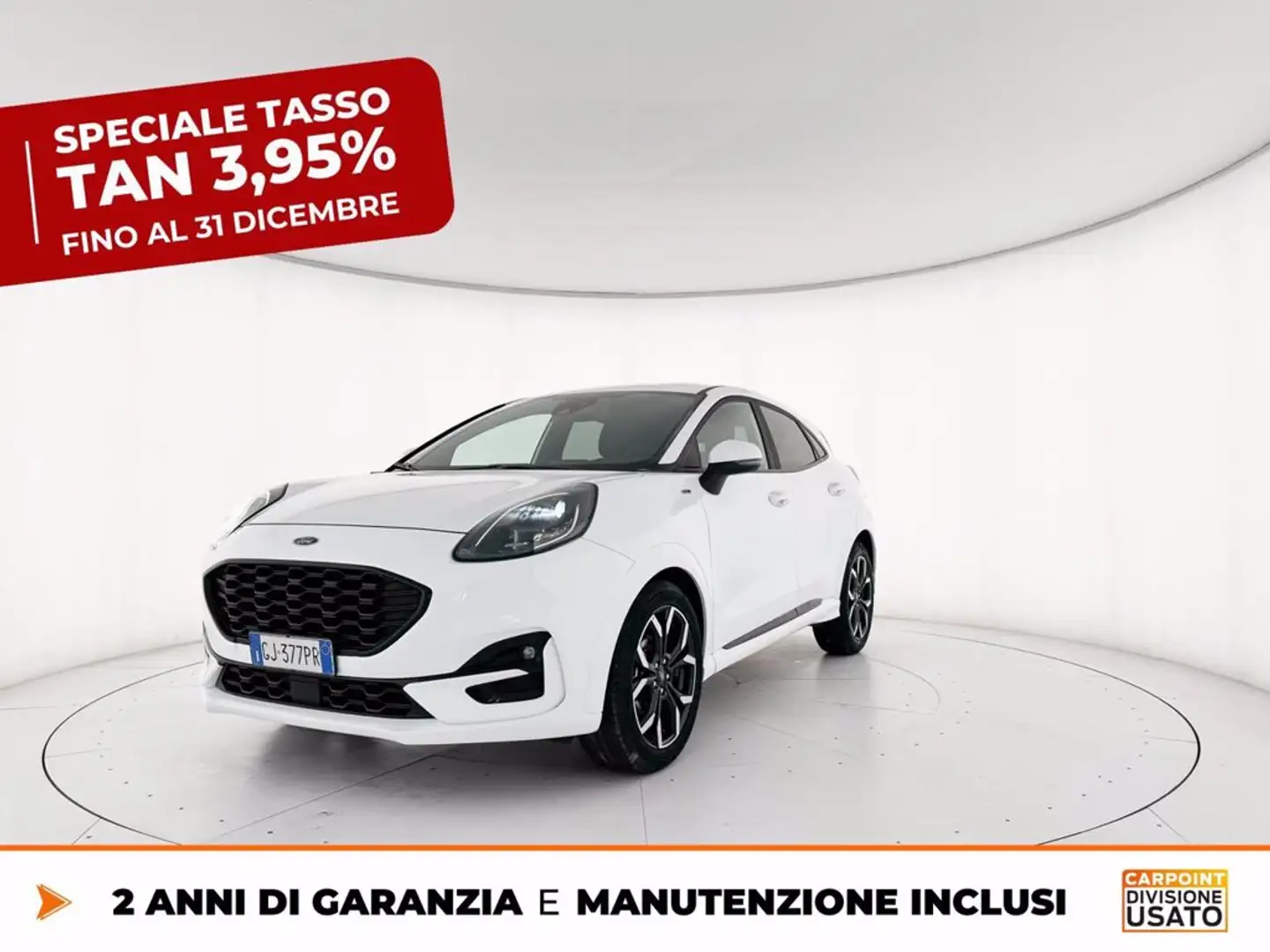 Ford Puma 1.0 ecoboost h st-line x s&s 125cv Bianco - 1