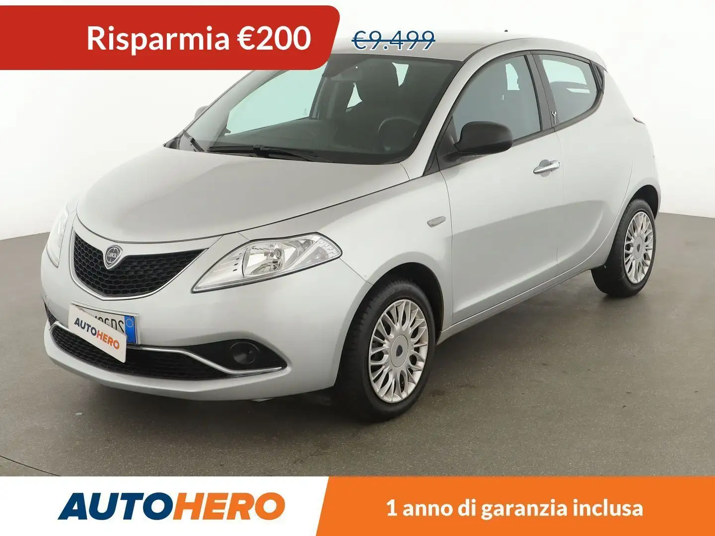 Lancia Ypsilon 1.2 Silver 69 CV Argento - 1