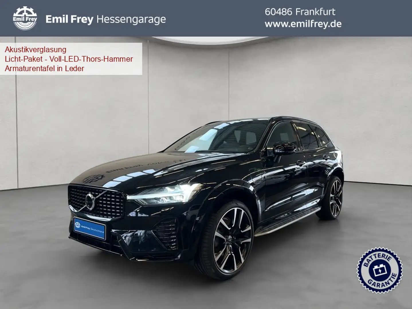 Volvo XC60 XC60 T8 AWD Recharge R-Design 22'' Luftfahrwerk Schwarz - 1