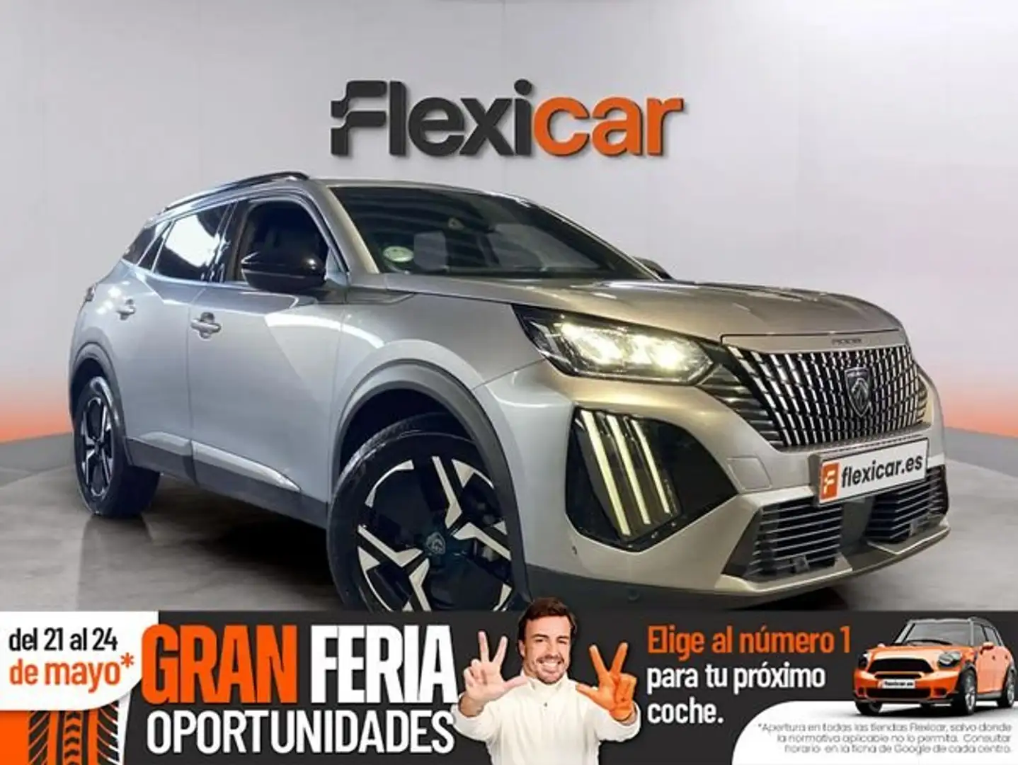 Peugeot 2008 1.2 PureTech S&S Allure EAT8 130 Gris - 1