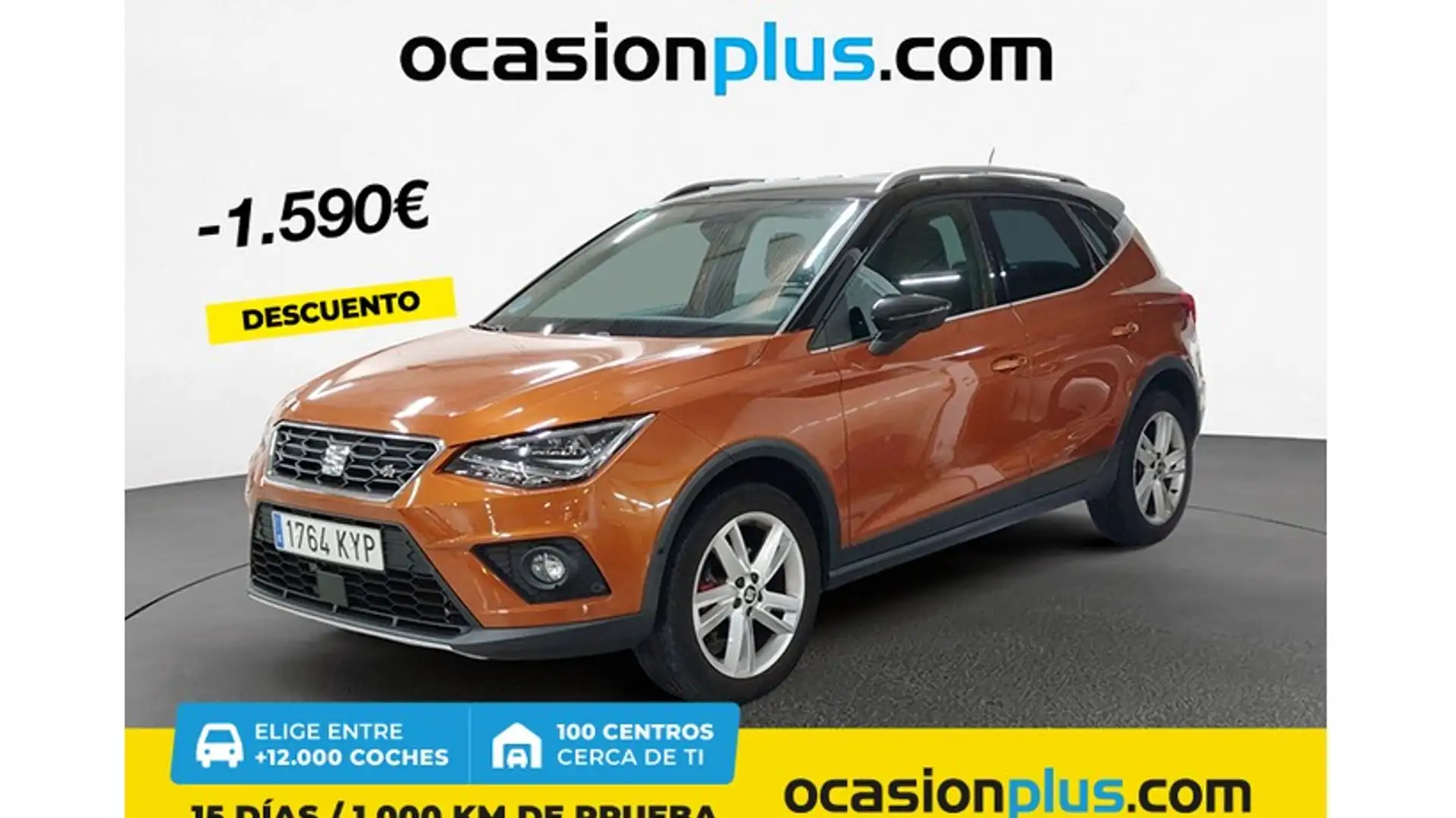 SEAT Arona 1.6TDI CR S&S FR 115 Naranja - 1
