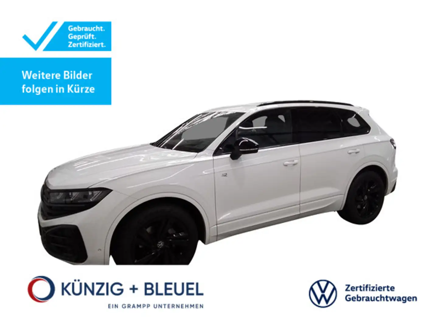 Volkswagen Touareg R-Line 3,0 TDI DSG Nav*AHK*StHz*HuD*Soun Weiß - 1