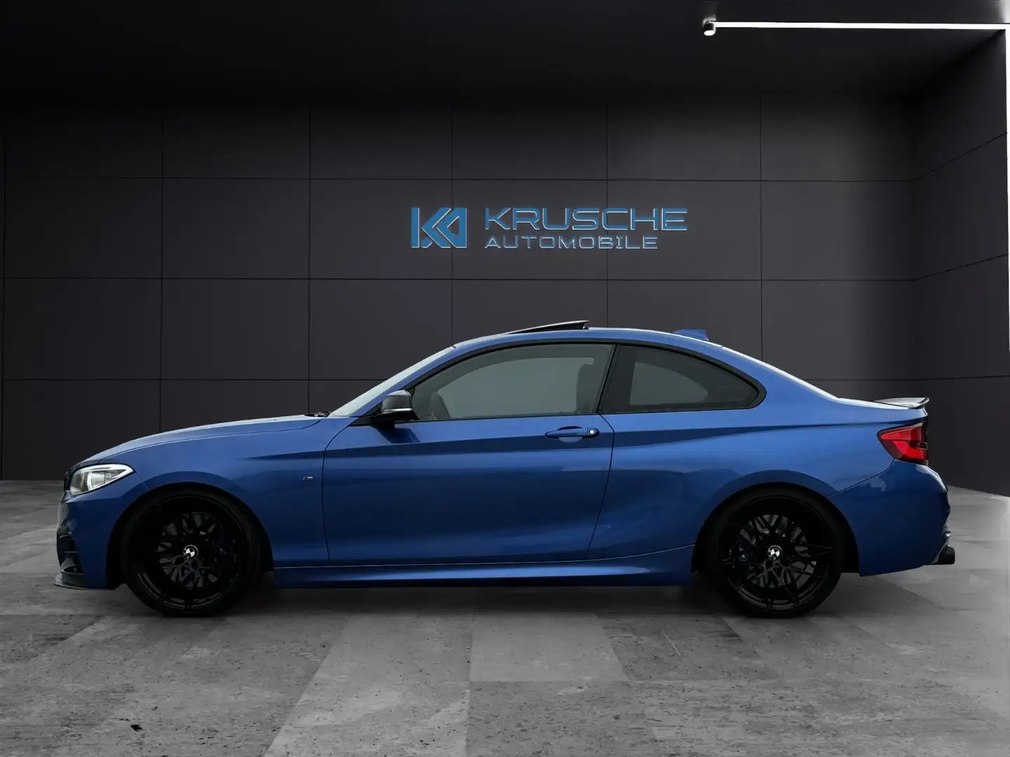 BMW 235 *SHZ*GSD*Perfor.Auspuff*PearlCarbon*Wagner Blau - 2