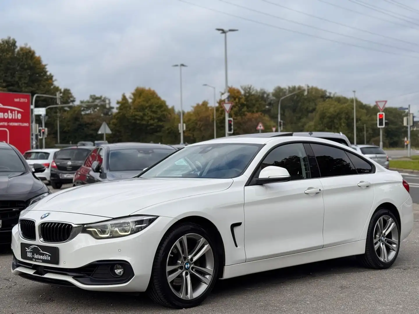 BMW 430 d 4er xDrive Sport Line/ACC/HeadUp/Kamera/LED Blanc - 2