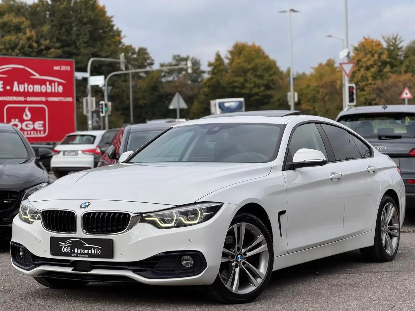 BMW 430 d 4er xDrive Sport Line/ACC/HeadUp/Kamera/LED Blanc - 1