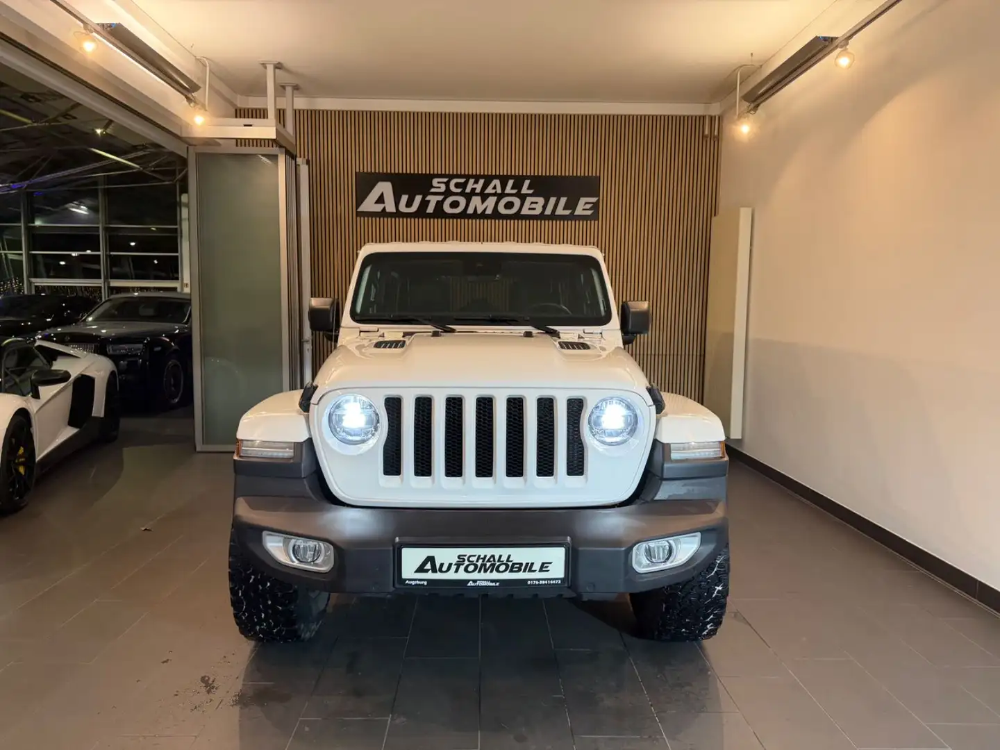 Jeep Wrangler Unlimited Sahara *SOFTTOP/LED/CAM/TECHN Weiß - 2