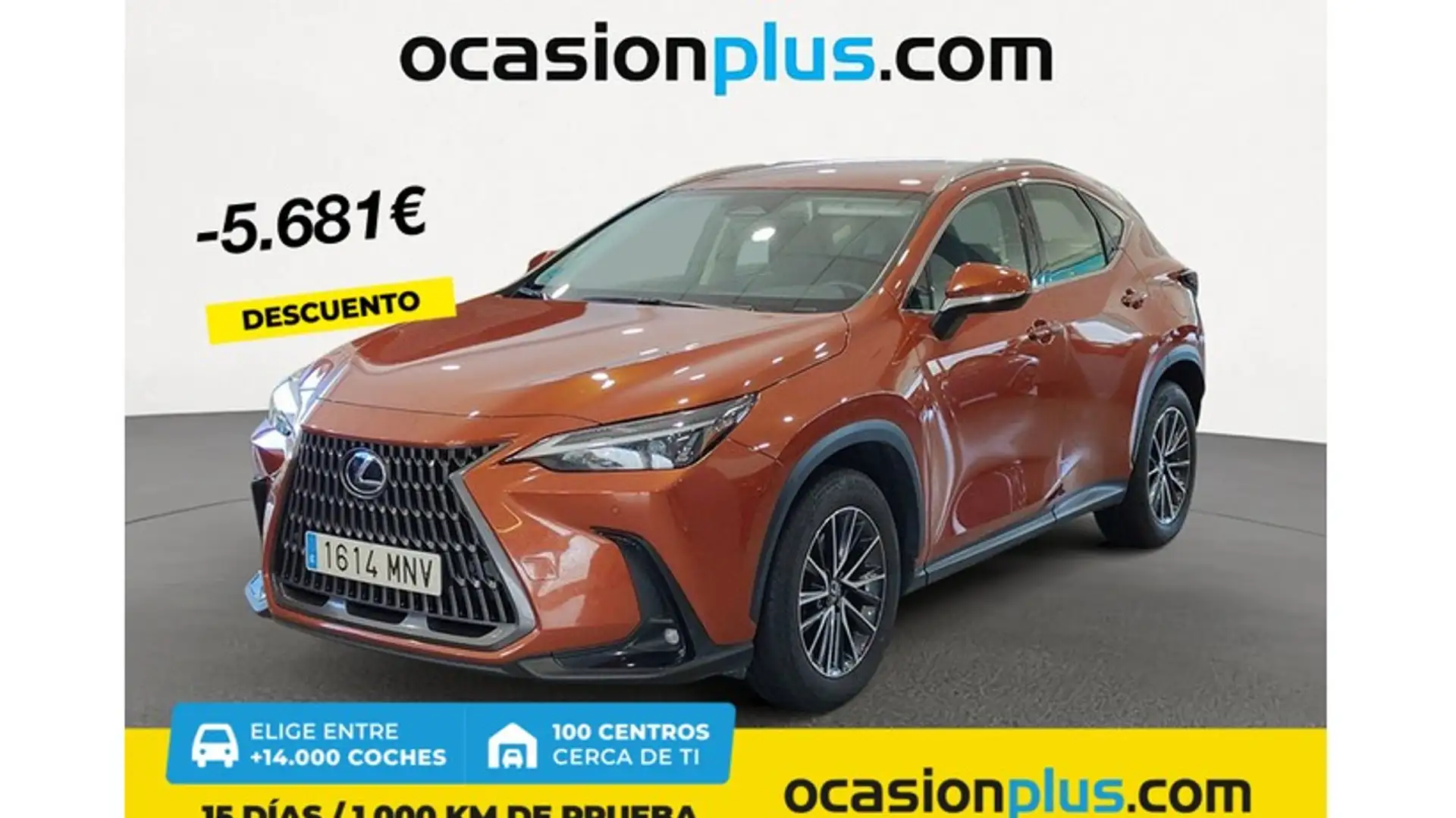 Lexus NX 350h Business City 4WD Orange - 1