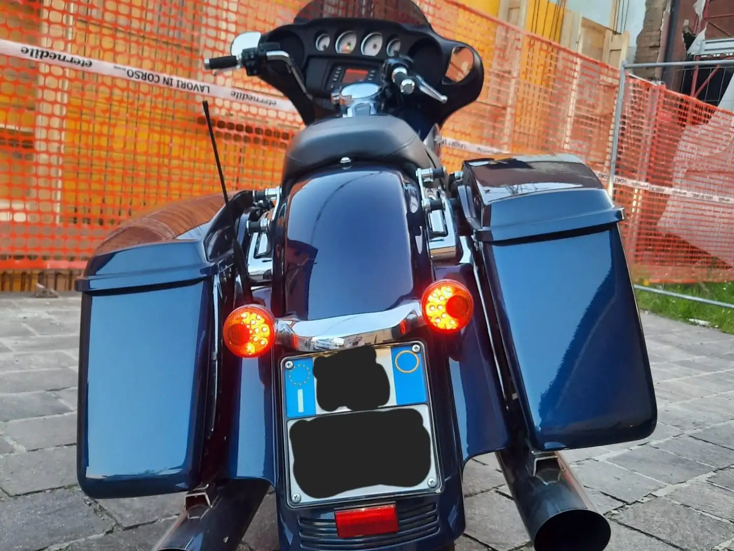 Harley-Davidson Street Glide Modrá - 1