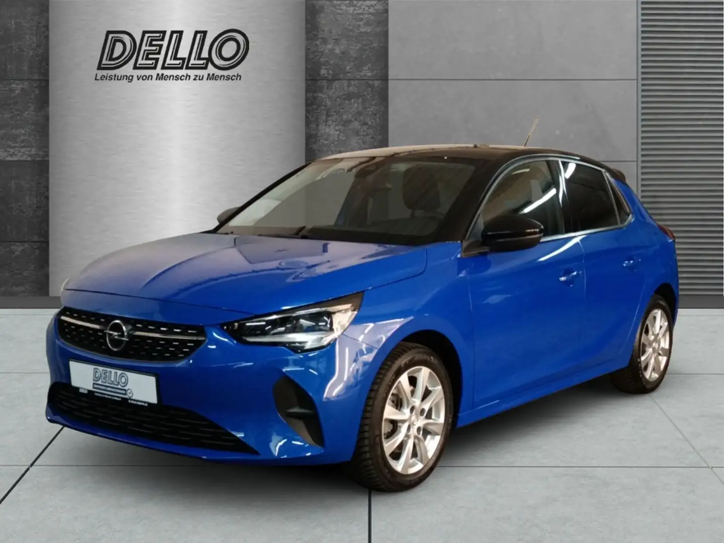 Opel Corsa F Edition Turbo EU6d 1.2 Navi LED Apple CarPlay An Blauw - 1