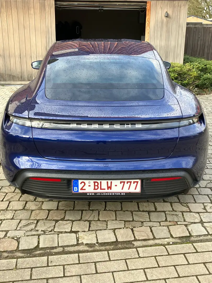 Porsche Taycan 4S Bleu - 2