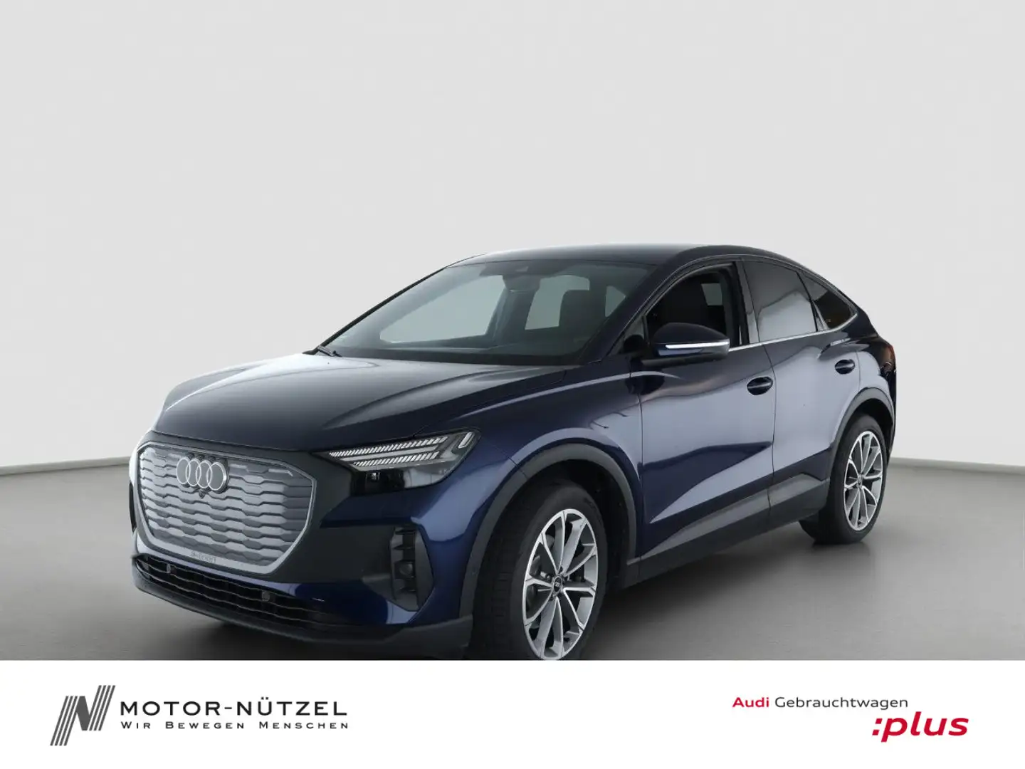 Audi Q4 e-tron 35 MATRIX+NAV+HuD+PDC+AHK+20 Blau - 1