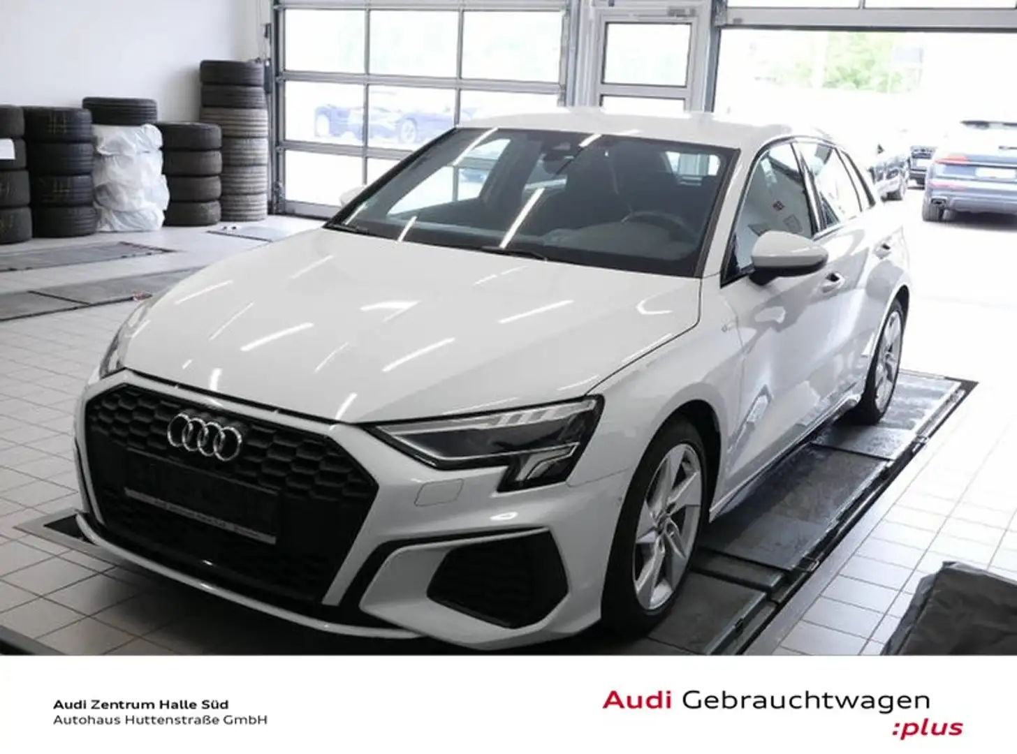 Audi A3 Sportback 35 TFSI S tronic S line ACC Navi DAB Bianco - 1