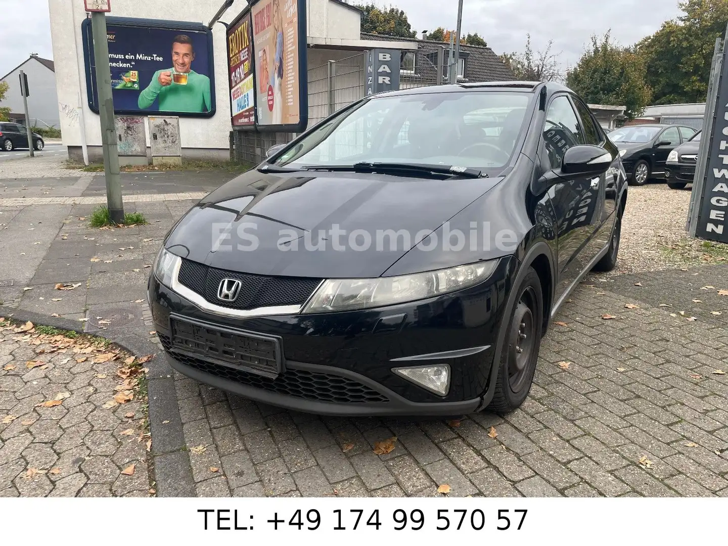 Honda Civic Lim. 2.2 CTDI Executive *1.Hand/TÜV NEU* Schwarz - 2