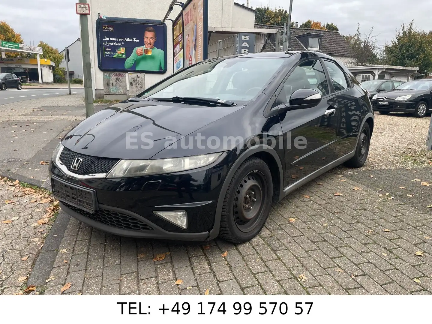 Honda Civic Lim. 2.2 CTDI Executive *1.Hand/TÜV NEU* Schwarz - 1