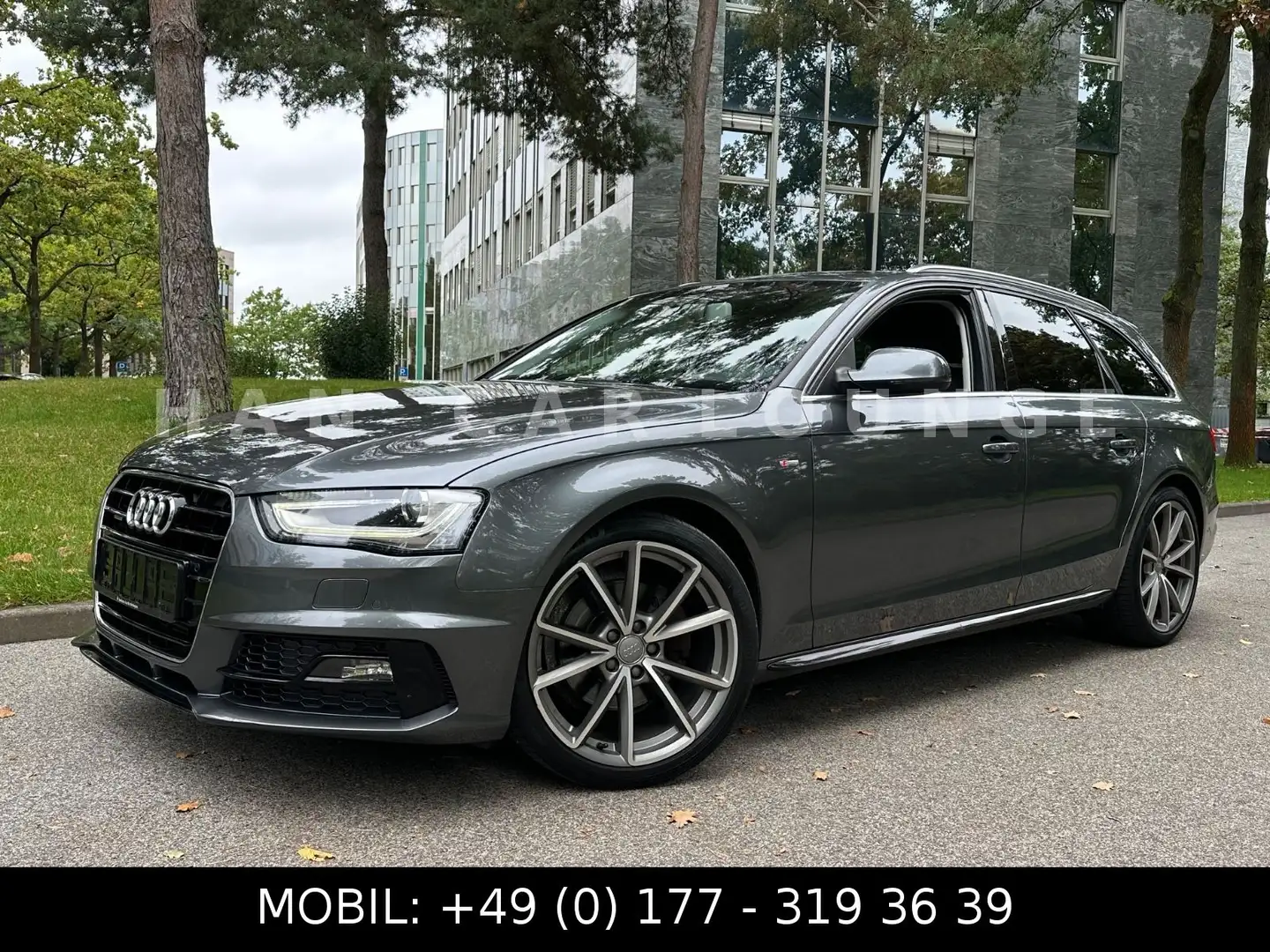 Audi A4 Avant 2.0 TDI*quattro*S-LINE*XENON*NAVI*TEMPO Grau - 2