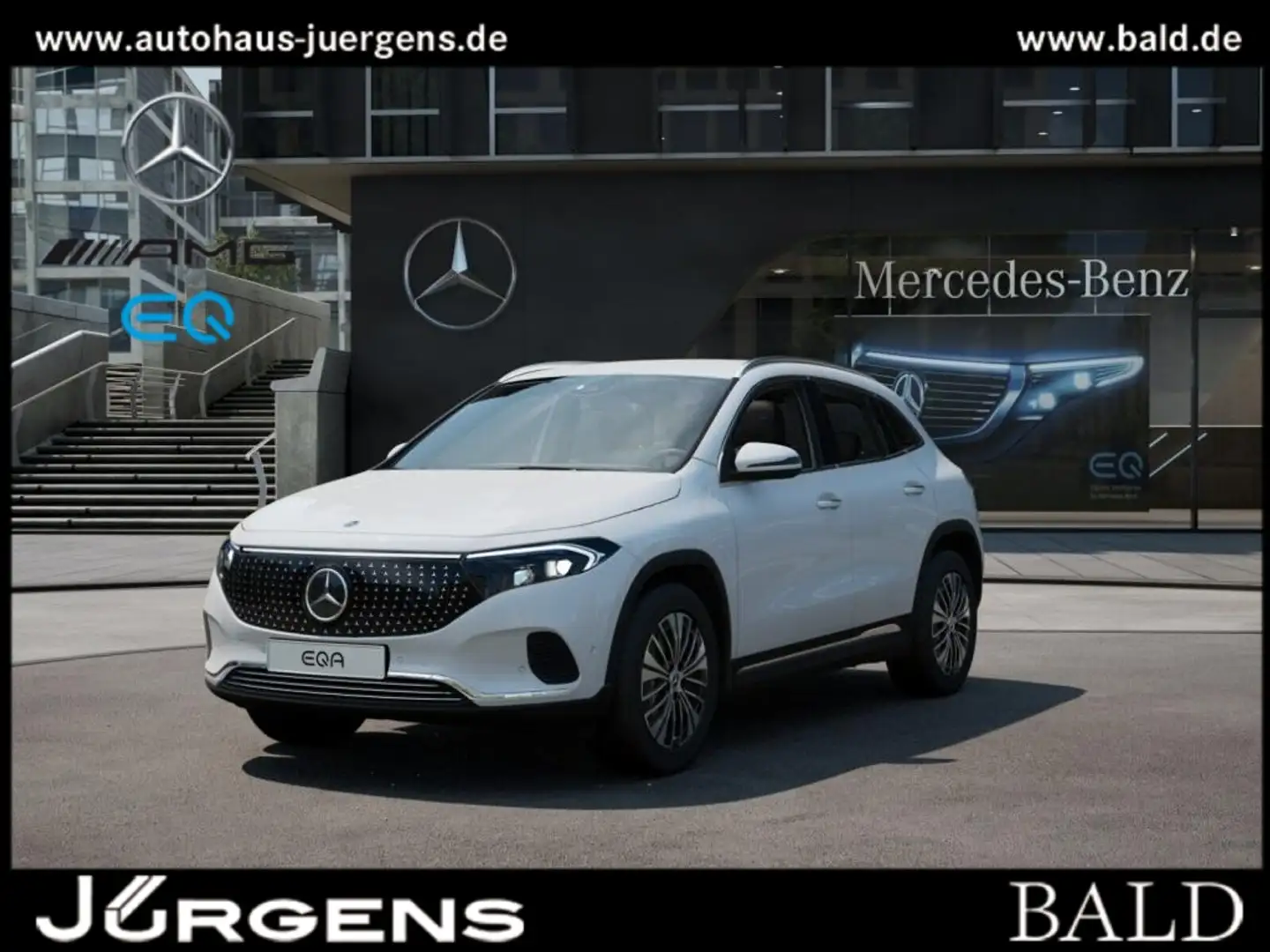 Mercedes-Benz EQA 350 4M ElectricArt/LED/Cam/Totw/Keyl/EASY-P Weiß - 1
