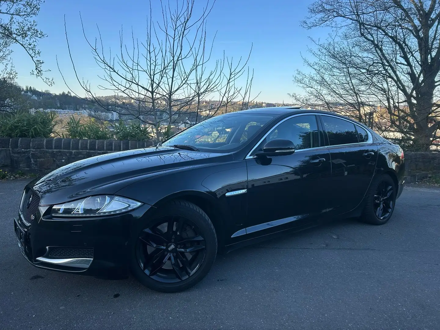 Jaguar XF 3.0 V6 Diesel S MOTORPROBLEM!!! Negru - 1