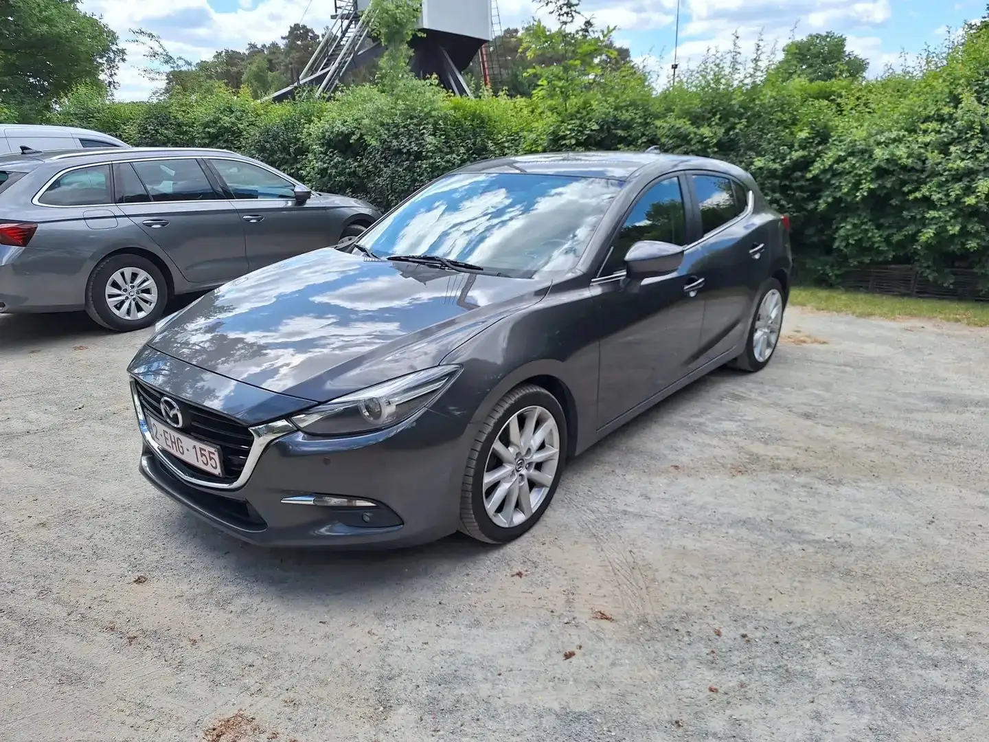 Mazda 3 3 SKYACTIV-G 165 Exclusive-Line Gris - 2