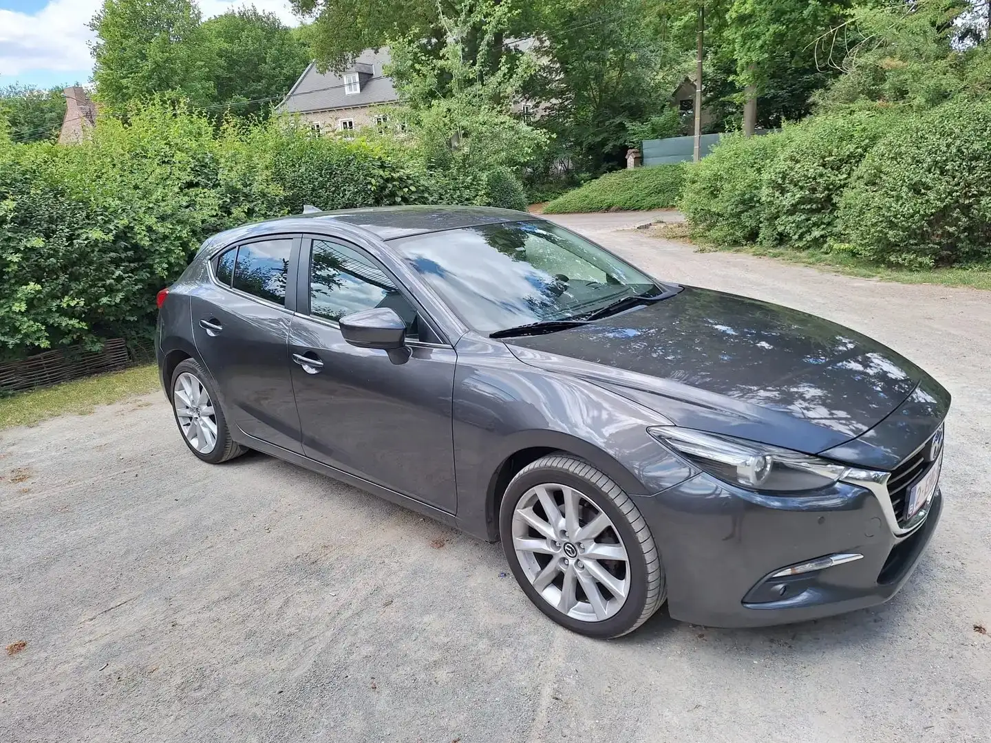Mazda 3 3 SKYACTIV-G 165 Exclusive-Line Gris - 1