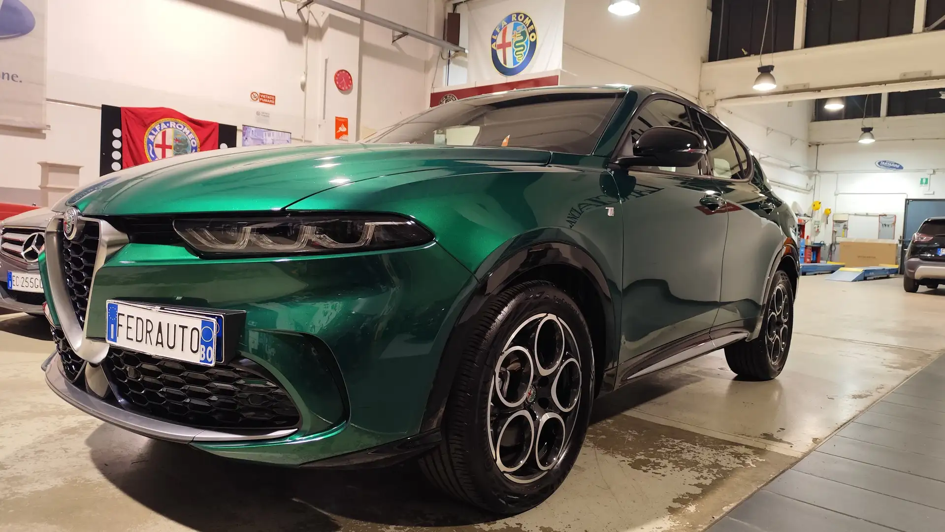 Alfa Romeo Tonale 1.5 hybrid Ti 160cv tct7 -IVA ESPOSTA Verde - 1