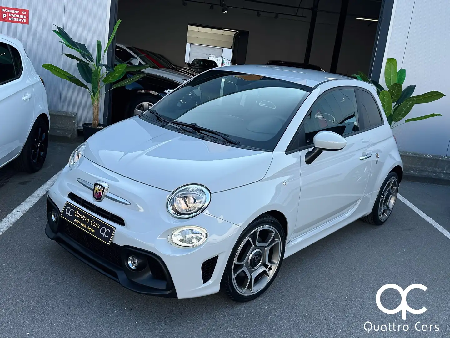 Abarth 595 1.4 T-Jet 135 Ch - Echapp Monza - Car play Gris - 1