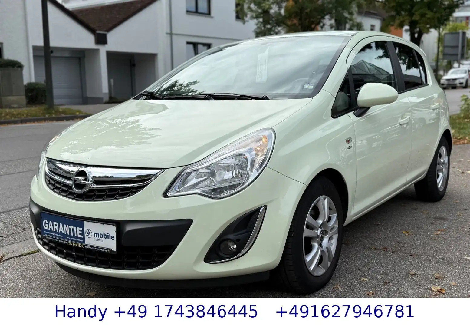 Opel Corsa D 1.4i Satellite/1.HAND/S-Heft/TÜV 05.2026 Weiß - 1
