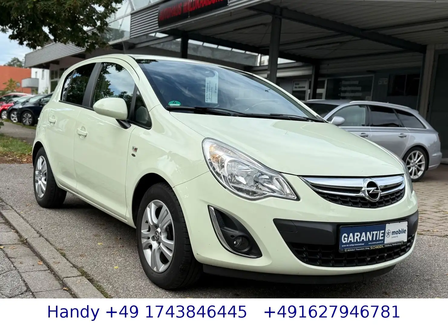 Opel Corsa D 1.4i Satellite/1.HAND/S-Heft/TÜV 05.2026 Weiß - 2